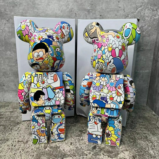 ベアブリック BE@RBRICK Bearbrick Plated 400% Set フィギュア　 置物 キャラクターおもちゃ 大人 プレゼント A324