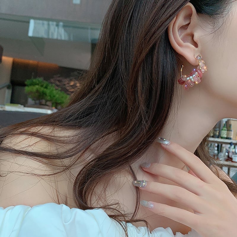 美人度アップ ファッション 綺麗め イアリング アクセサリー＜ins-3312＞