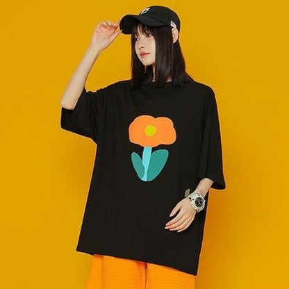 超人気上質 シンプル 半袖Ｔシャツⅹパンツセットins-8126