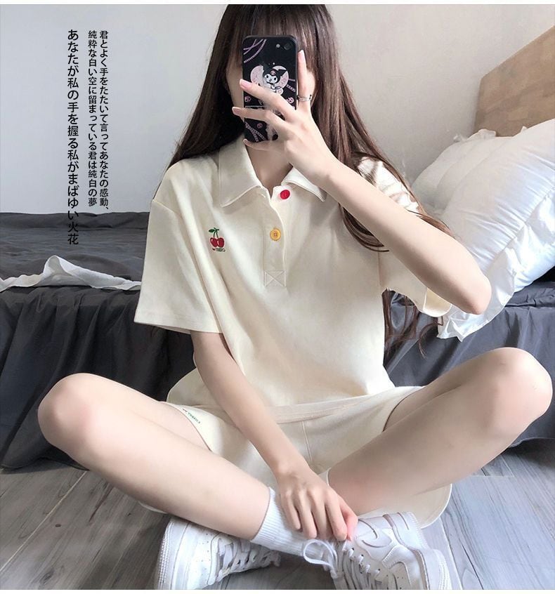 おすすめ カジュアル 半袖Ｔシャツ ショートパンツ セットアップ ins-8660