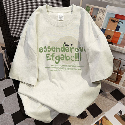 今季マストバイ 定番シンプル プリント 全5色 Tシャツ カットソーins-8552