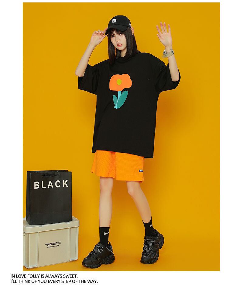 超人気上質 シンプル 半袖Ｔシャツⅹパンツセットins-8126